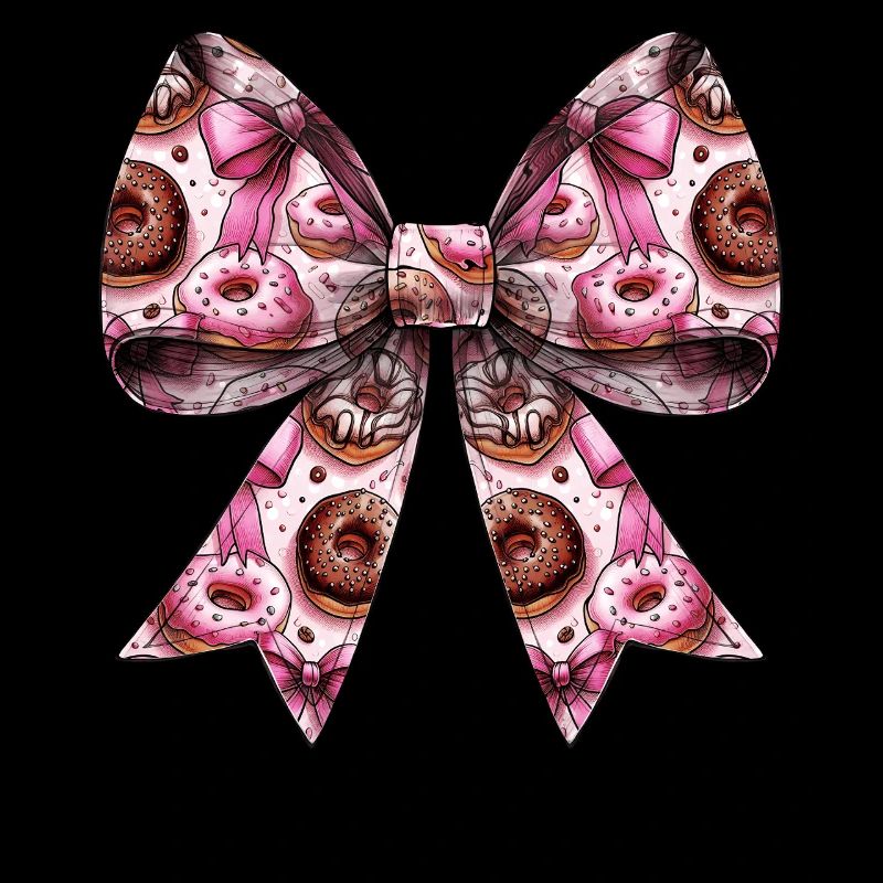 Coquette Bow Donuts Donuts Sprinkles Pattern