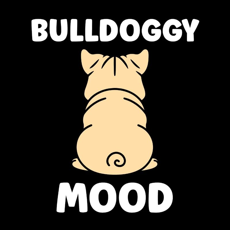 Calmed Mascot Dog Pattern