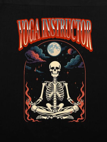 Yogalehrer Halloween Tarot