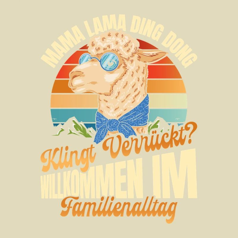 Werdende Mutter MAMA LAMA DING DONG Lustiges