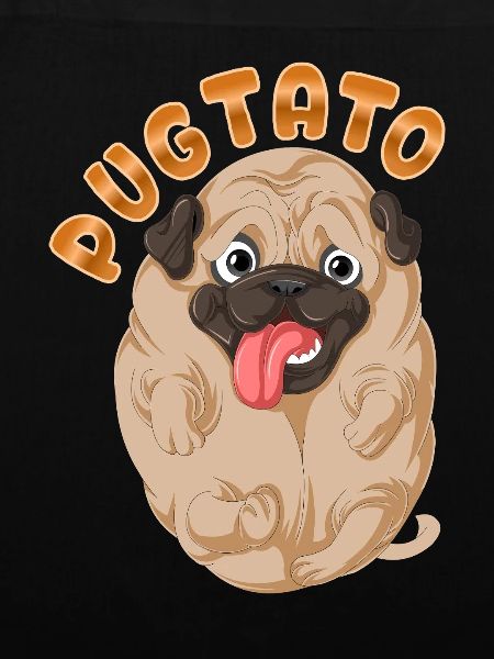 Pugtato Mops Kartoffel Lustig