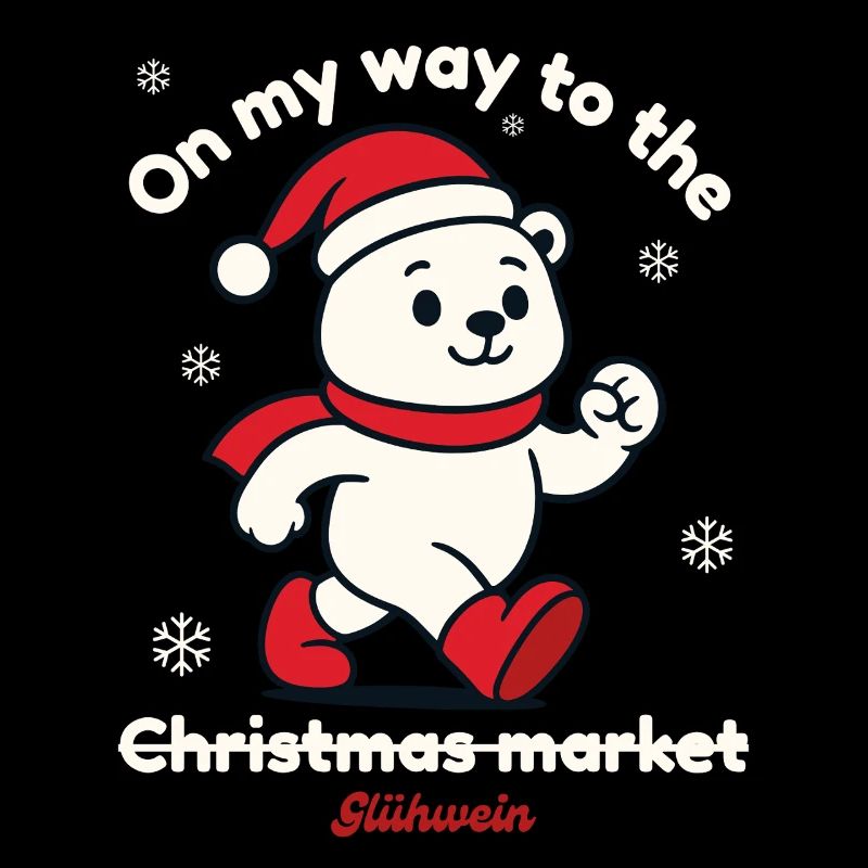 Weihnachtsmarkt - Eisbär Glühwein