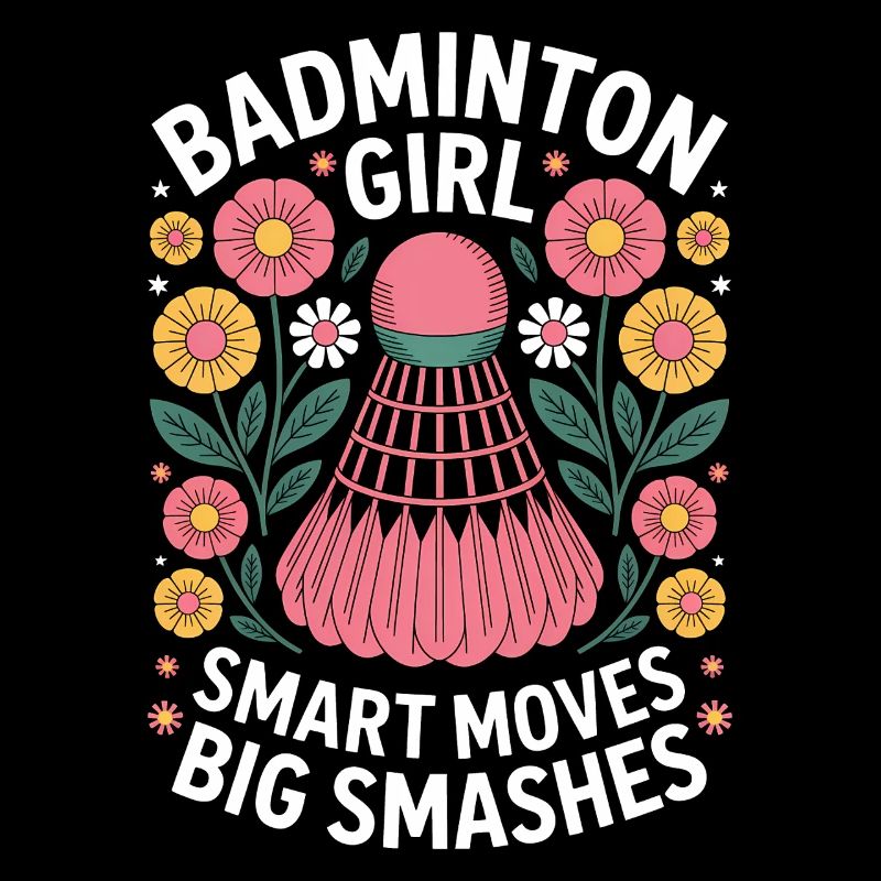 Badminton Spruch Mädchen Lustig Badminton Geschenk