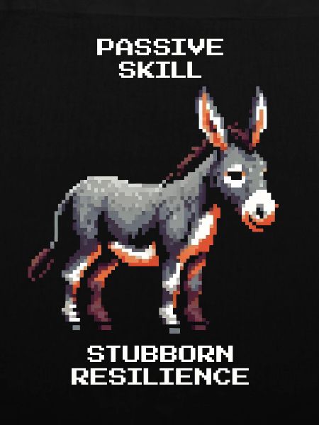 Esel: Sture Ausdauer | RPG Humor