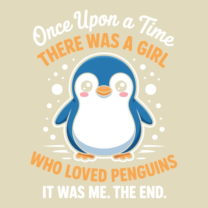 Pinguin süßer Spruch