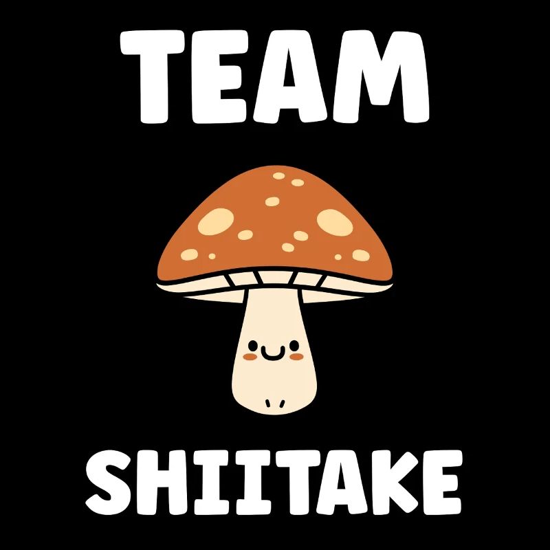 Equipe Shiitake: champignon kawaii