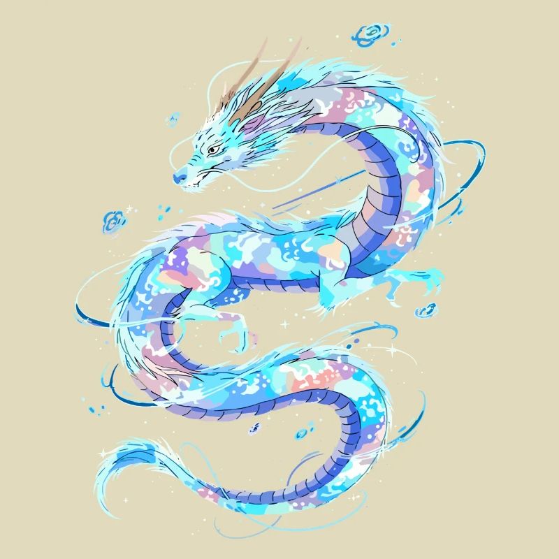 Ätherischer Wasserdrache