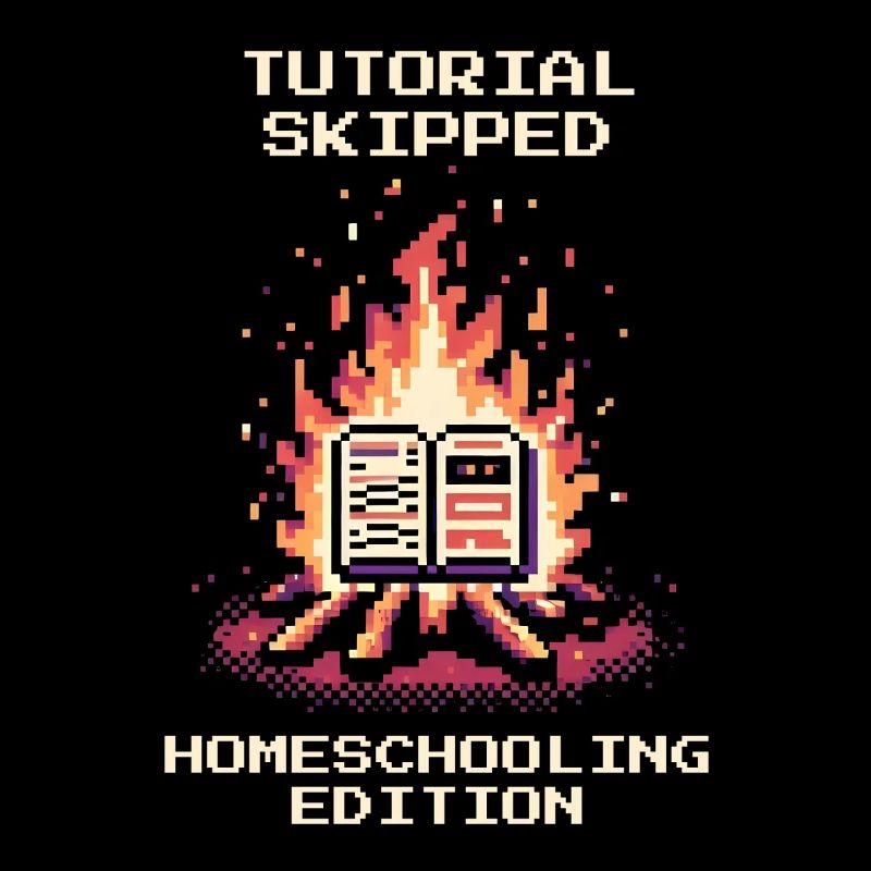 Tutorial übersprungen | Homeschooling Humor