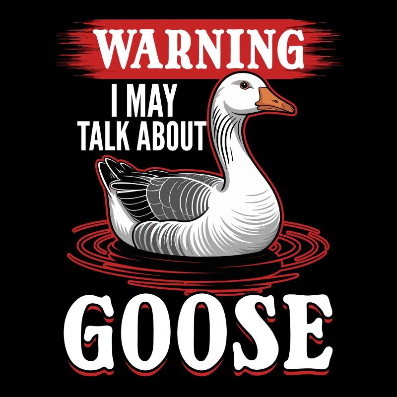 Funny Bird Goose