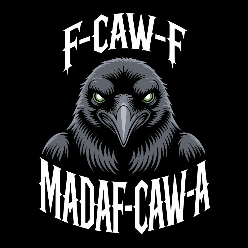 Crow Mask Mind Game Motif