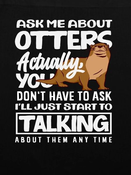 Immer Über Seeotter Sprechen Cartoon