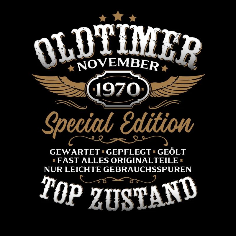 55. Geburtstag Geschenk Oldtimer November 1970