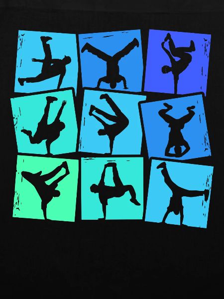 Breakdance Breakdancer Breakdancing Kinder Jungen