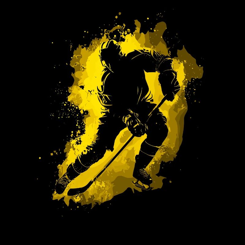 Eishockey Eishockeyspieler Mann