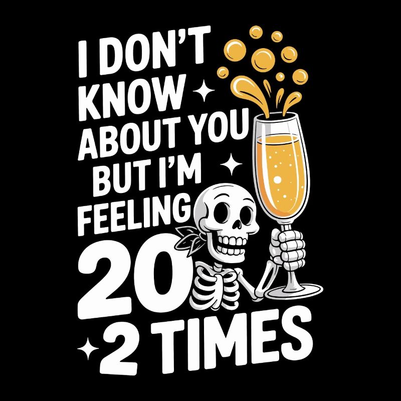 Skeleton Cheers 40e anniversaire