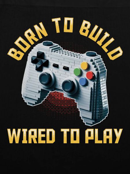 Building Blocks Gamer Gaming Brick Builder