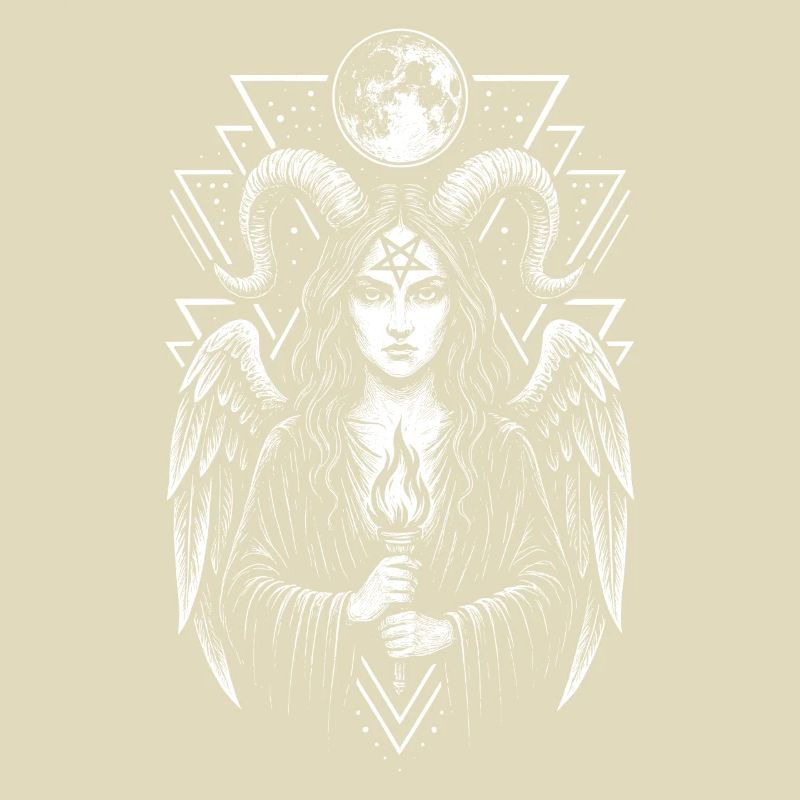 Demon Lilith Witch Dark Magic Occult Symbol