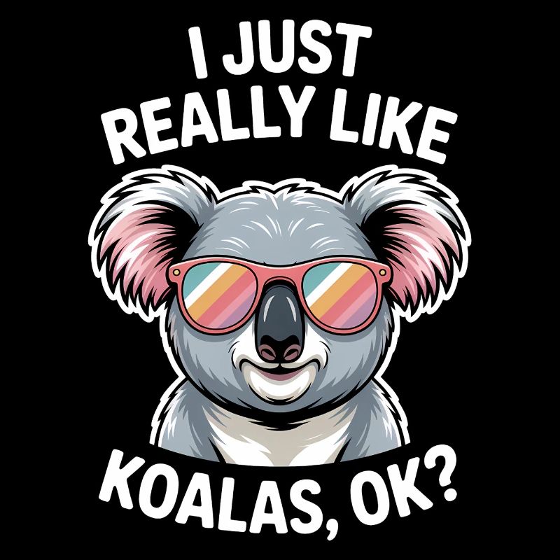 Koala Disant Koalas Drôle Koala Cadeau