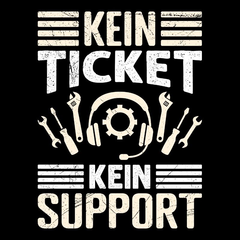 Nerd Computer PAS DE TICKET PAS DE SUPPORT DRÔLE