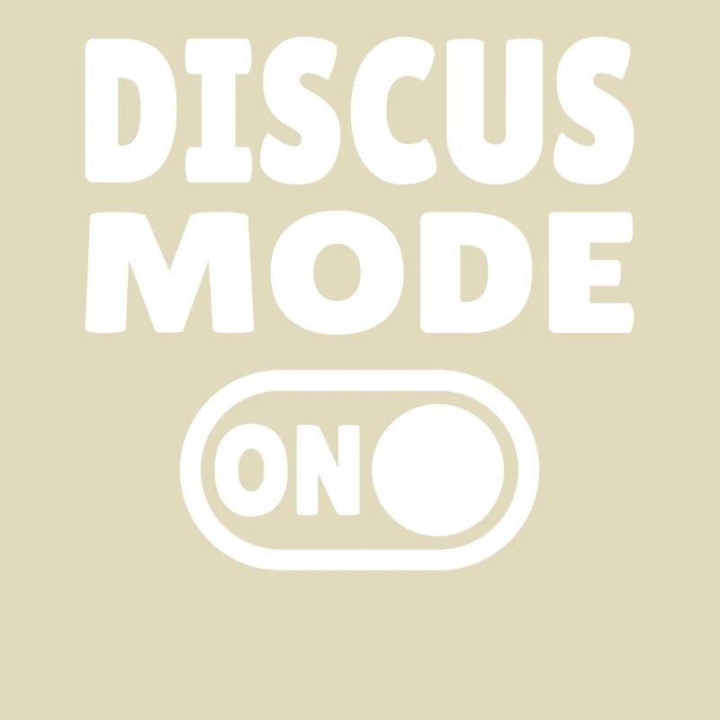 Discus Mode ON - Diskuswerfer
