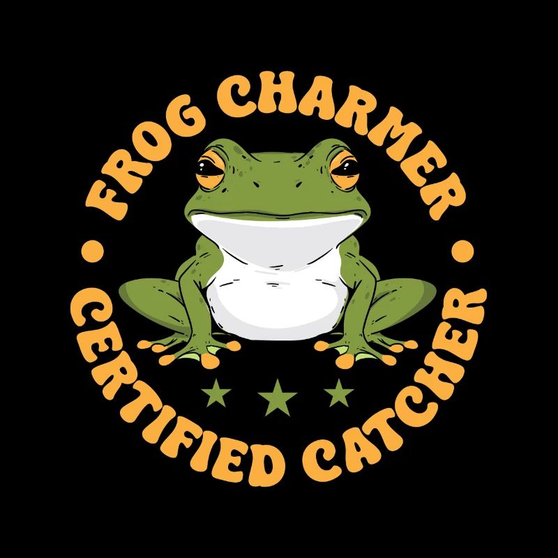 Frog Catcher Charmer Certified Frog