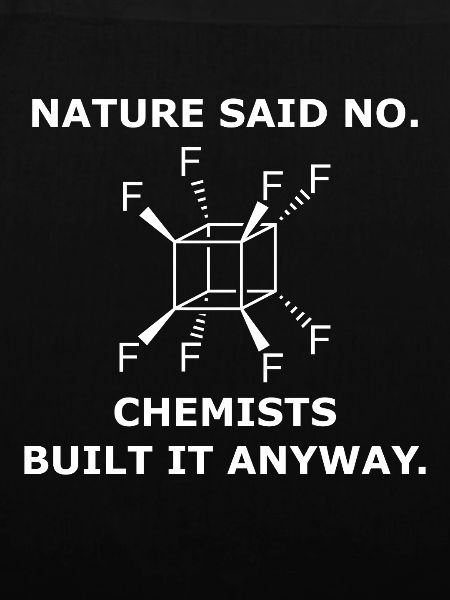 Perfluoro-Cuban Molecule – Chemie Science