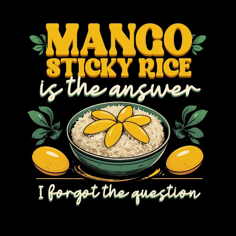 Le riz gluant à la mangue est la solution