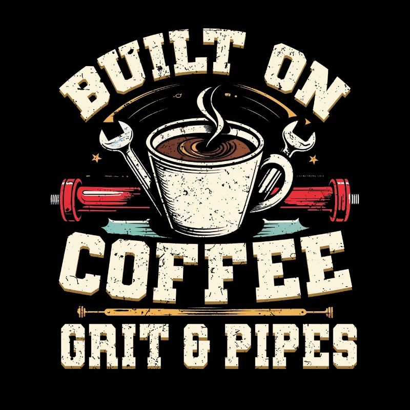 Constructeur de pipelines Pipelayer Grains de café et tuyaux
