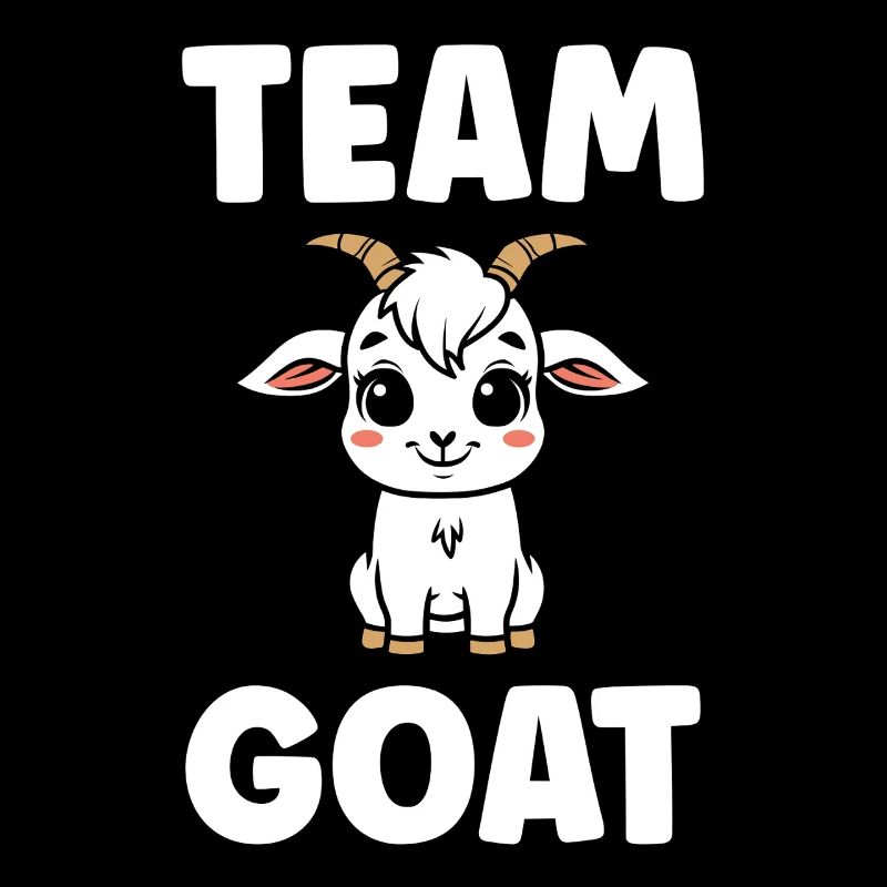 Team Goat Chevre Dessin Animé