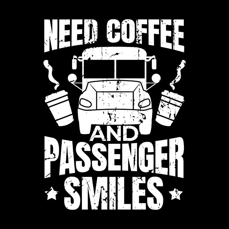 Need coffee and smiles from passengers