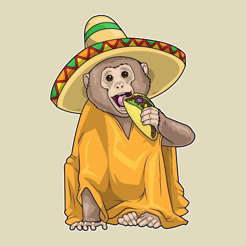 Taco de singe