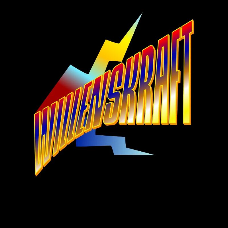 Wullenkraft Neon Retro Logo