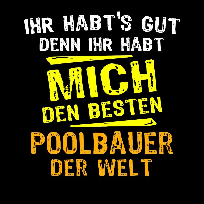 Poolbauer Geschenk