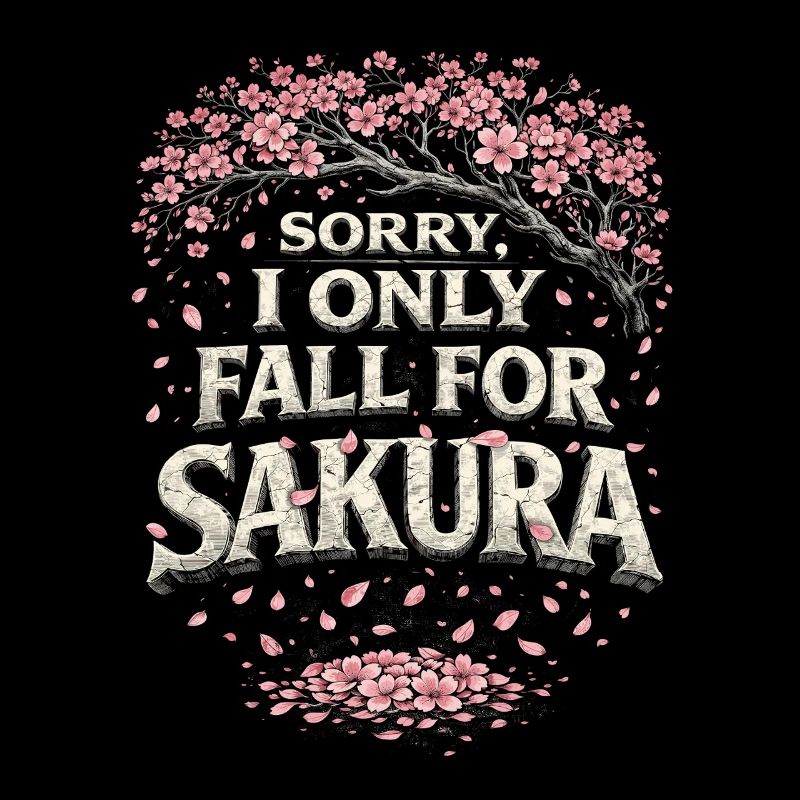 Cherry Blossoms Cherry Blossom I Only Fall For Sakura