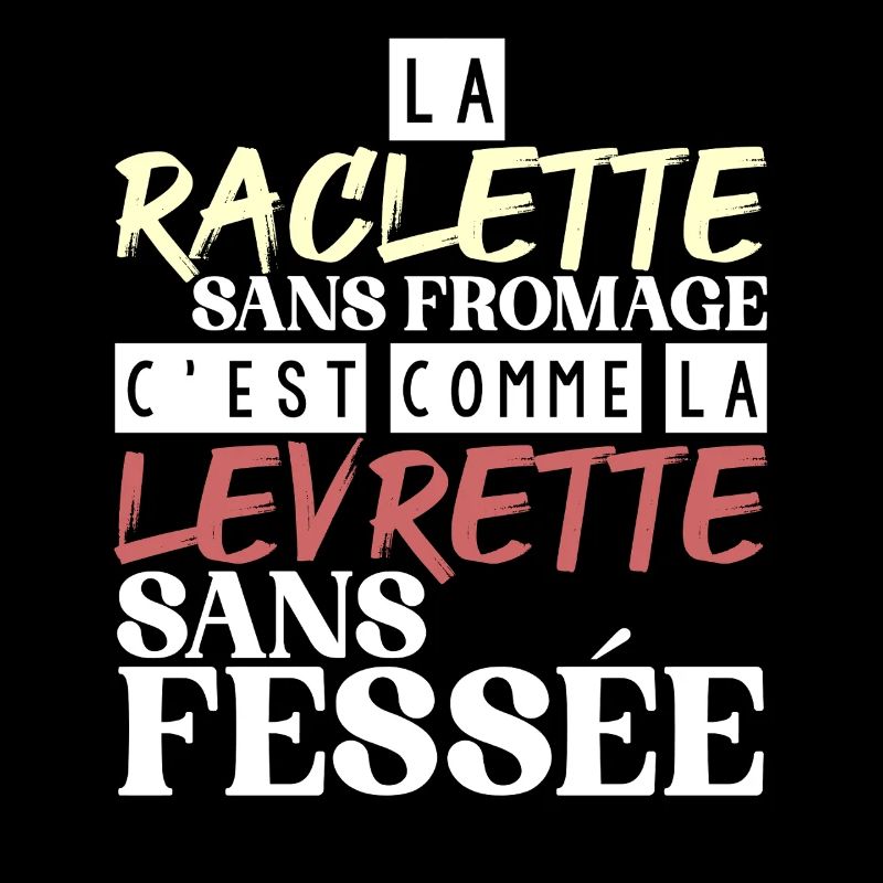 Raclette without cheese without spanking