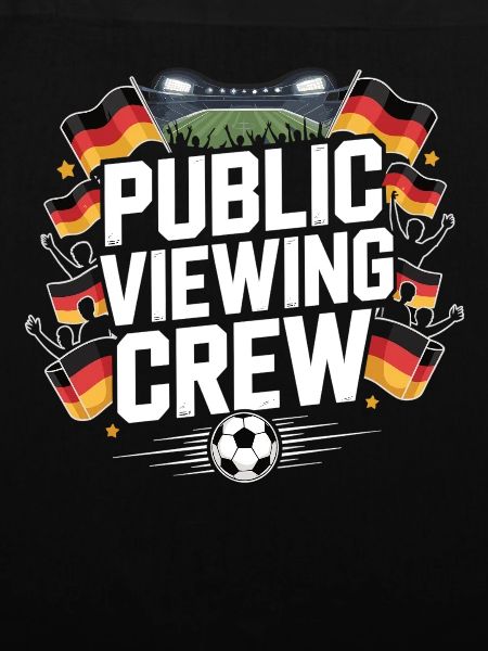 Public Viewing Crew Fußball Fan