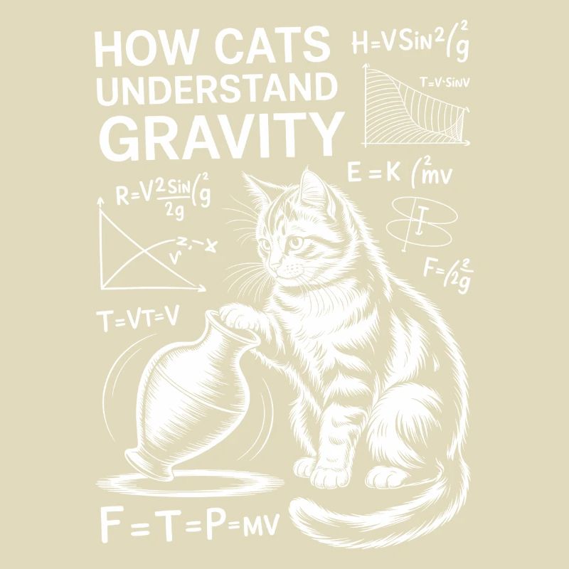 Physik Katzen Sprüche Mathe Witz Physik Geschenk
