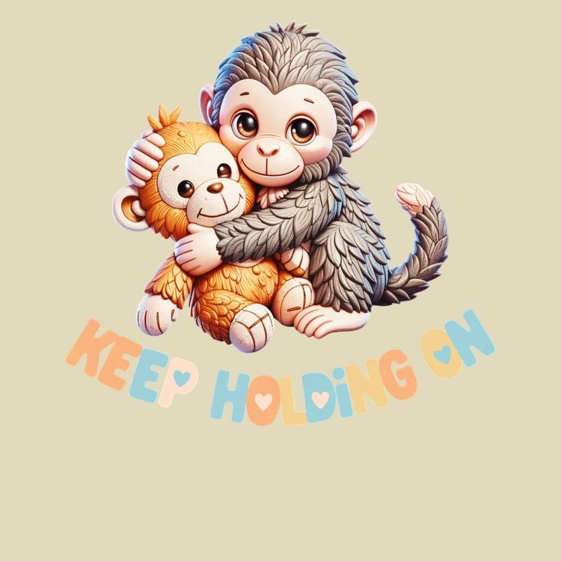 Hugging Monkeys Keep Holding