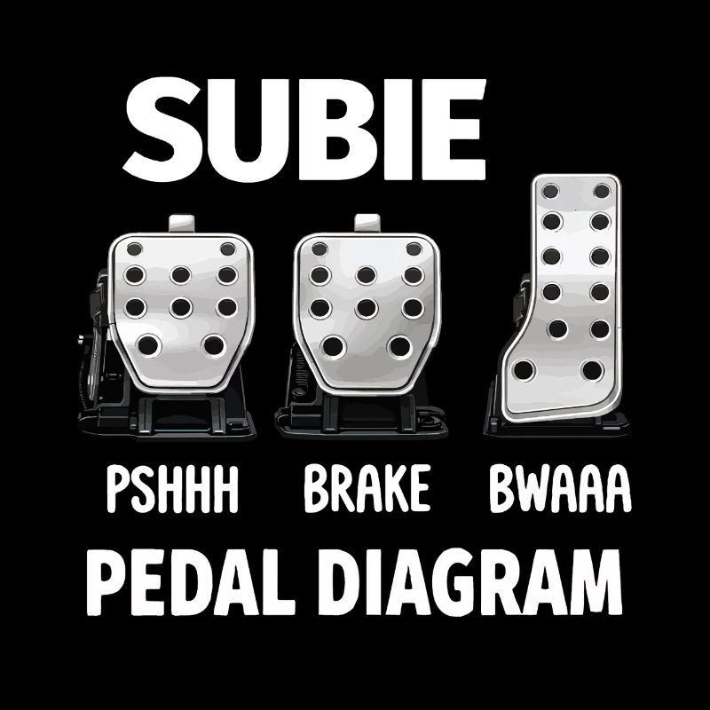 Subie Pedaldiagramm 