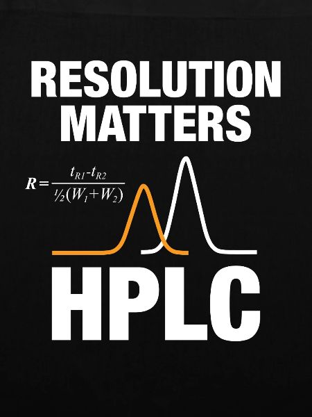 HPLC Peak Resolution Performance Chromatography
