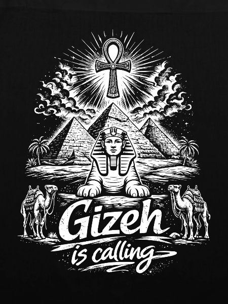 Gizeh is calling Ägypten Pyramiden Reise