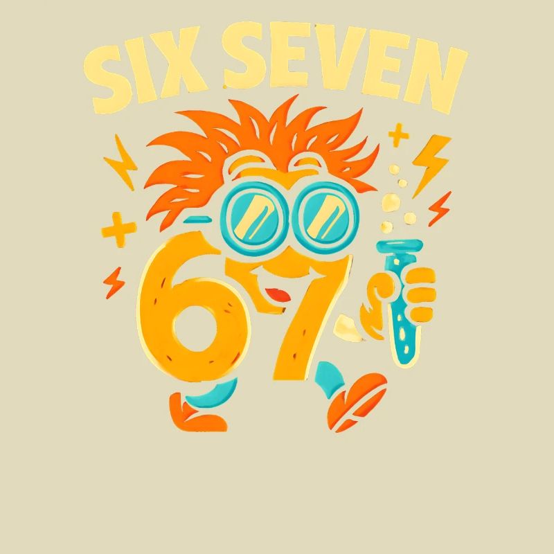 Six Seven 67 Science Humor Nerd Gift Idea