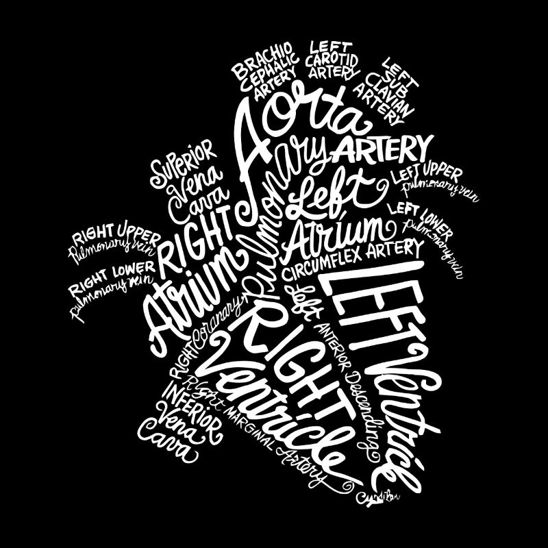 Leaf Word Art Typography