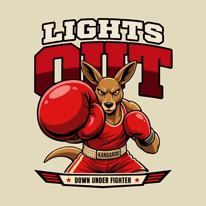 Känguru Knockout – Lights Out Boxing