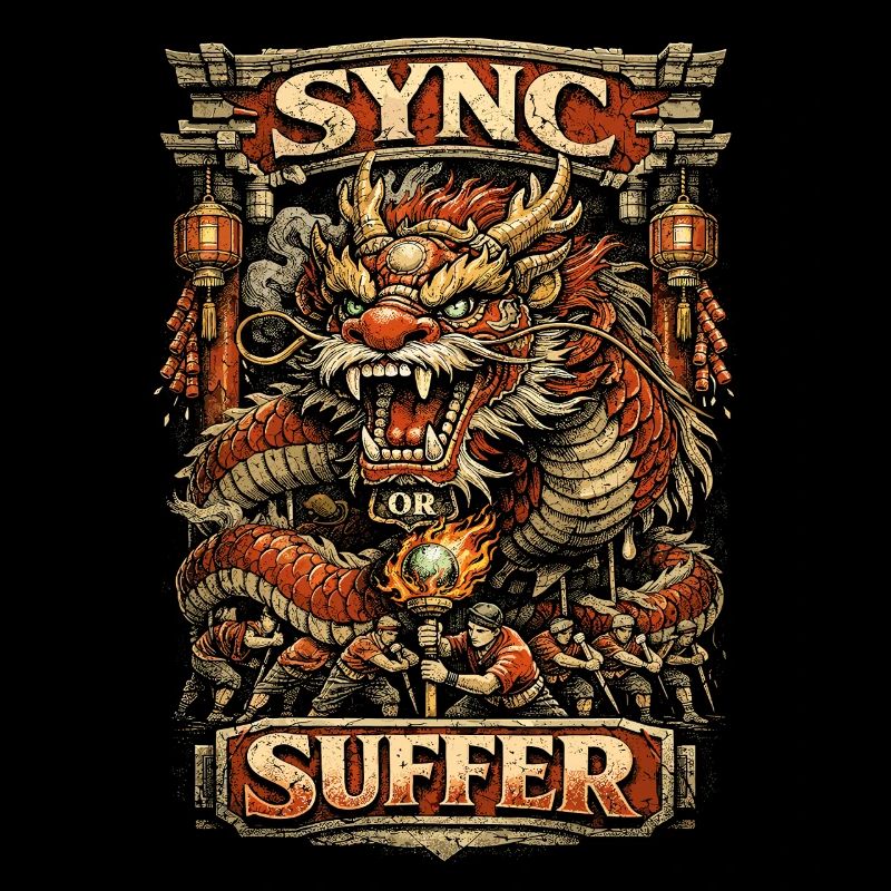 Dragon Dance Drachentanz Sync Or Suffer