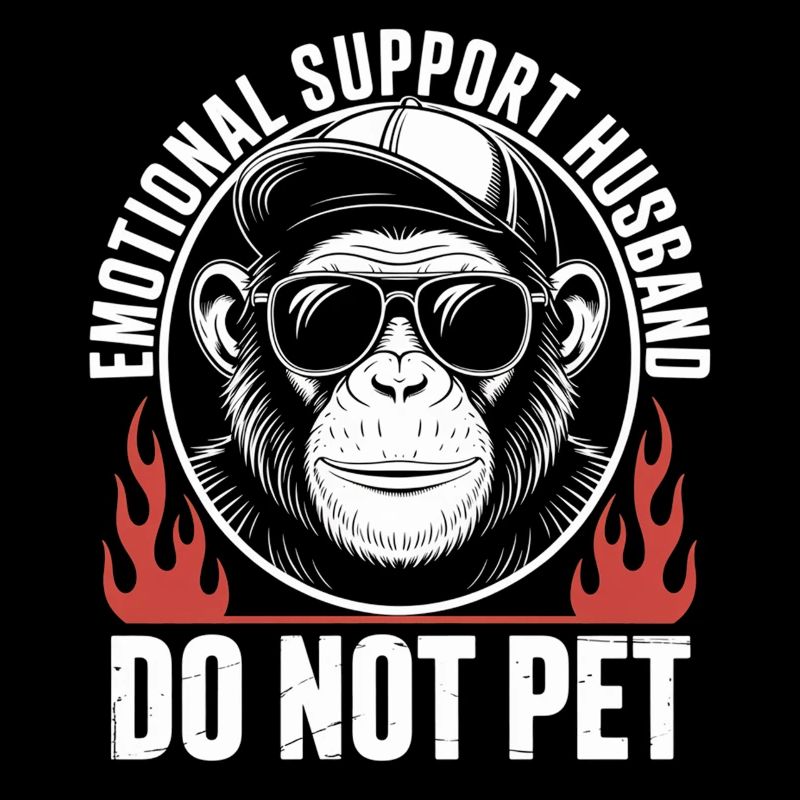 Emotional Support Husband Monkey