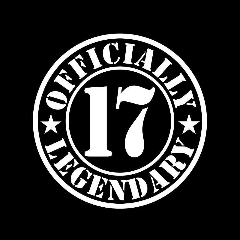 17. Geburtstag Junge Mädchen Legende Level 17