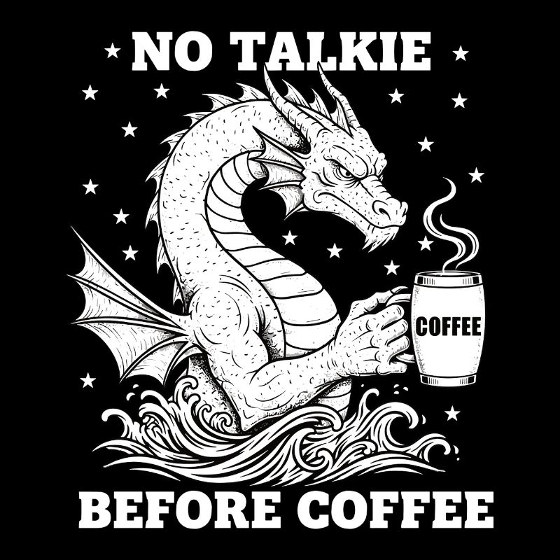 Pas de conversation avant Dragon Amoureux du Café