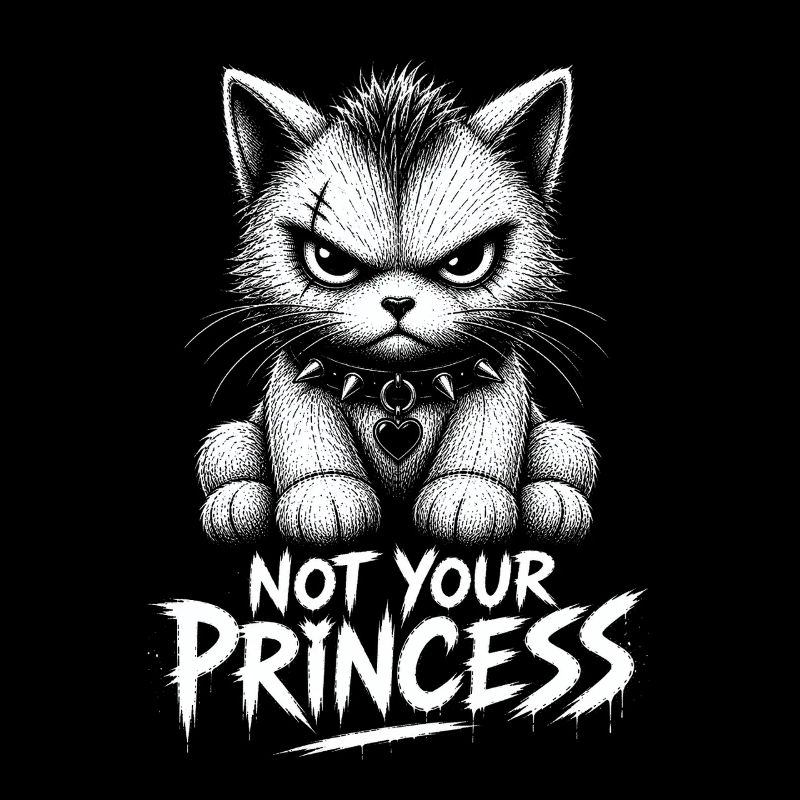 Pas ta princesse – Chat anti-princesse