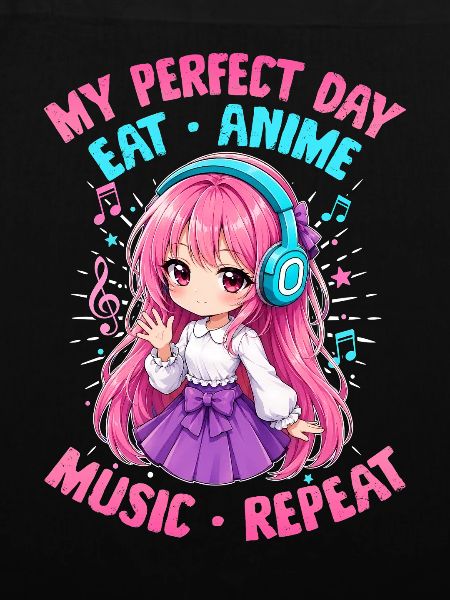 Anime and Music Chibi